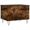 vidaXL Salontafel 60x44,5x45 cm bewerkt hout gerookt eikenkleurig