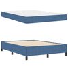vidaXL Bedframe met matras Blauw 160 x 200 cm Stof