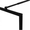 vidaXL Inloopdouchewand 90x195 cm gehard glas zwart