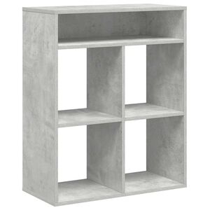 vidaXL Boekenkast 66x31x80 cm bewerkt hout betongrijs