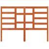 vidaXL Hoofdbord 135 cm massief grenenhout wasbruin