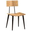 vidaXL Eetkamerstoelen 2 st 44x40x80 cm massief mangohout
