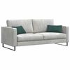 vidaXL Sofa Kussens 2 pcs Donkergroen 50 x 30 cm Katoen Stof