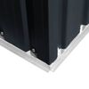 vidaXL Tuinberging 204x132x186 cm staal antraciet