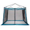vidaXL Binnentent met dak met opslag Blauw 303 x 303 x 196 cm taft