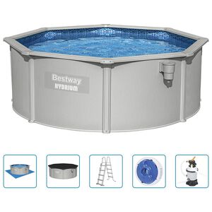 Bestway Framezwembad Hydrium bovengronds rond 360x120 cm