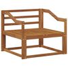 vidaXL Buiten Midden Sofa Naturel