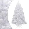 vidaXL Kunstkerstboom met scharnieren en sneeuw 210 cm