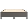 vidaXL Bedframe kunstleer grijs 140x200 cm