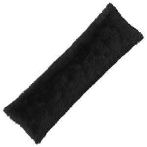 vidaXL Kussen met kussen HEERLEN 2 st Zwart PV Fleece