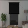 vidaXL Venetiaanse Blind Verstelbaar Zwart 213 x 100 cm PVC