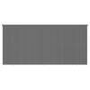 vidaXL Buitenrolgordijn 90% UV-blok Lichtgrijs 400 x 140 cm HDPE