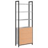 vidaXL Boekenkast Grijs Sonoma 60 x 24 x 161 cm Bewerkt hout
