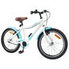 vidaXL Kinderfiets 18 Inch voor 5-7 jaar Lichtblauw