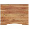 vidaXL Bureaublad rechthoekig 110x80x2,5 cm massief acaciahout