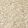 vidaXL Vloerkleed shaggy hoogpolig 50 mm 120x170 cm beige