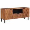 vidaXL TV-kast met lade Acacia Bruine Afwerking 105 x 33,5 x 46 cm