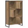 vidaXL Boekenkast Ambachtelijk eiken 68 x 30 x 108.5 cm Bewerkt hout