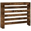 vidaXL Radiatorombouw 104x20x82 cm bewerkt hout gerookt eikenkleurig