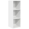 vidaXL Tv-wandmeubel 37x37x107 cm bewerkt hout wit