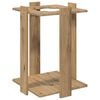 vidaXL Biljartkeu standaard Bewerkt hout 42 x 43 x 60 cm