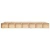vidaXL Bedframe massief hout 90x190 cm