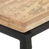 vidaXL Wandtafel 110x35x75 cm massief mangohout