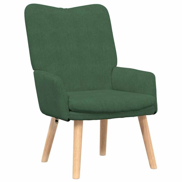 vidaXL Fauteuil Jungle Groen 63 x 67 x 94 cm Sherpa Stof
