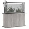 vidaXL Aquariumstandaard 101x41x58 cm bewerkt hout grijs sonoma eiken