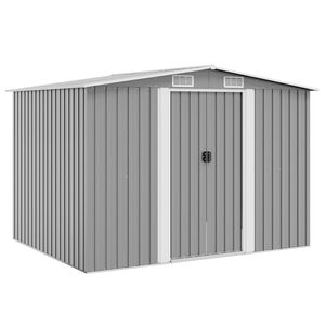 vidaXL Tuinberging 257x205x178 cm metaal grijs