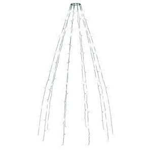 vidaXL Kerstboomverlichting met 150 LED's koudwit net 150 cm