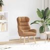 vidaXL Fauteuil Beige 69 x 74 x 93 cm Sherpa Stof