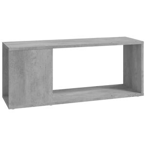 vidaXL Tv-meubel 80x24x32 cm bewerkt hout betongrijs