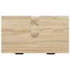 vidaXL Badkamermeubelset 2 pcs Sonoma Eiken Geperst Hout en Metaal