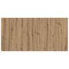 vidaXL Hoofdbord Met Kast met lade 3 pcs Artisan Eiken Bewerkt hout