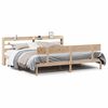 vidaXL Bedframe zonder matras massief grenenhout 200x200 cm