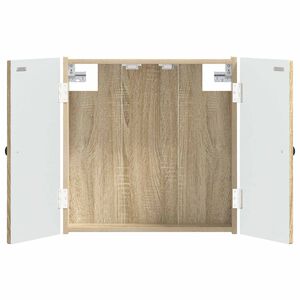 vidaXL Dartbord Kabinet EDE Sonoma Eiken 52,5 x 10,5 x 53,5 cm