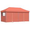 vidaXL Partytent Terracotta 292 x 580 x 315 cm Oxford Stof