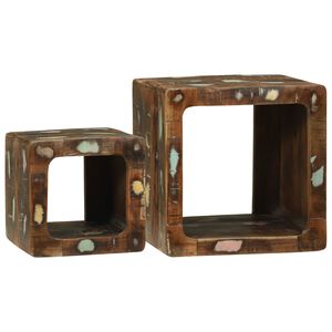 vidaXL TV Eenheden 2 st Multikleur 36 x 30 x 36 cm