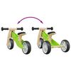 vidaXL Loopfiets voor kinderen 2-in-1 groen