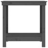 vidaXL Werkbank 80x50x80 cm massief grenenhout grijs