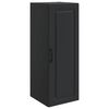 vidaXL Wandkast Zwart 33 x 34,5 x 90 cm Bewerkt hout