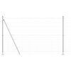 vidaXL Afrasteringspaal Gegalvaniseerd 25 x 1,5 m Staal