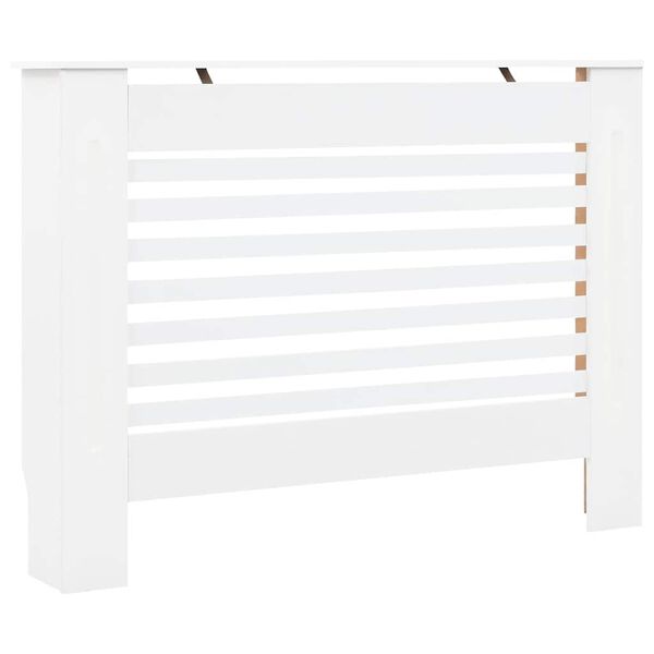 vidaXL Radiatorombouwen 2 st 112x19x81,5 cm MDF wit