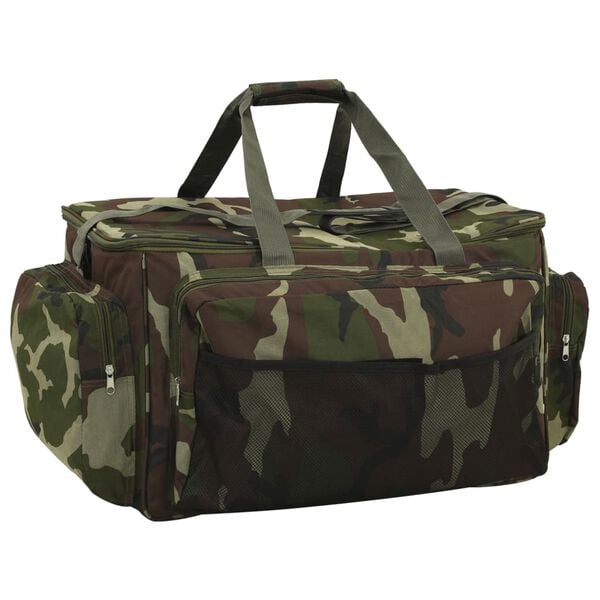 vidaXL Vistas waterdicht camouflage oxford stof groen