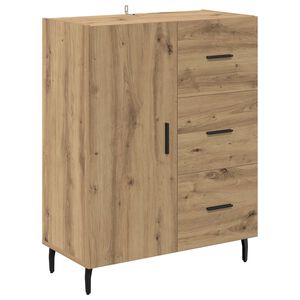 vidaXL Dressoir Artisan Eiken 69,5 x 34 x 90 cm