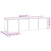 vidaXL Tv-meubels 2 st wandgemonteerd 80x30x41 cm betongrijs