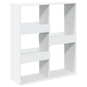vidaXL Boekenkast / kamerscherm 100x33x115 cm wit