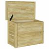 vidaXL Opbergbox Naturel 80 x 44,5 x 57,5 cm Ge&iuml;mpregneerd grenenhout