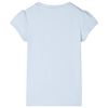 Kindershirt 140 lichtblauw